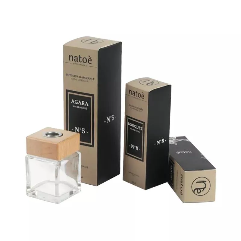 Individuell bedruckte 30 ml, 50 ml, 100 ml Kraftpapier, Kosmetik, Schmuck, Weihnachtsverpackung, Wellpappe, Parfüm, magnetische Geschenkboxen, bedruckte individuelle Box